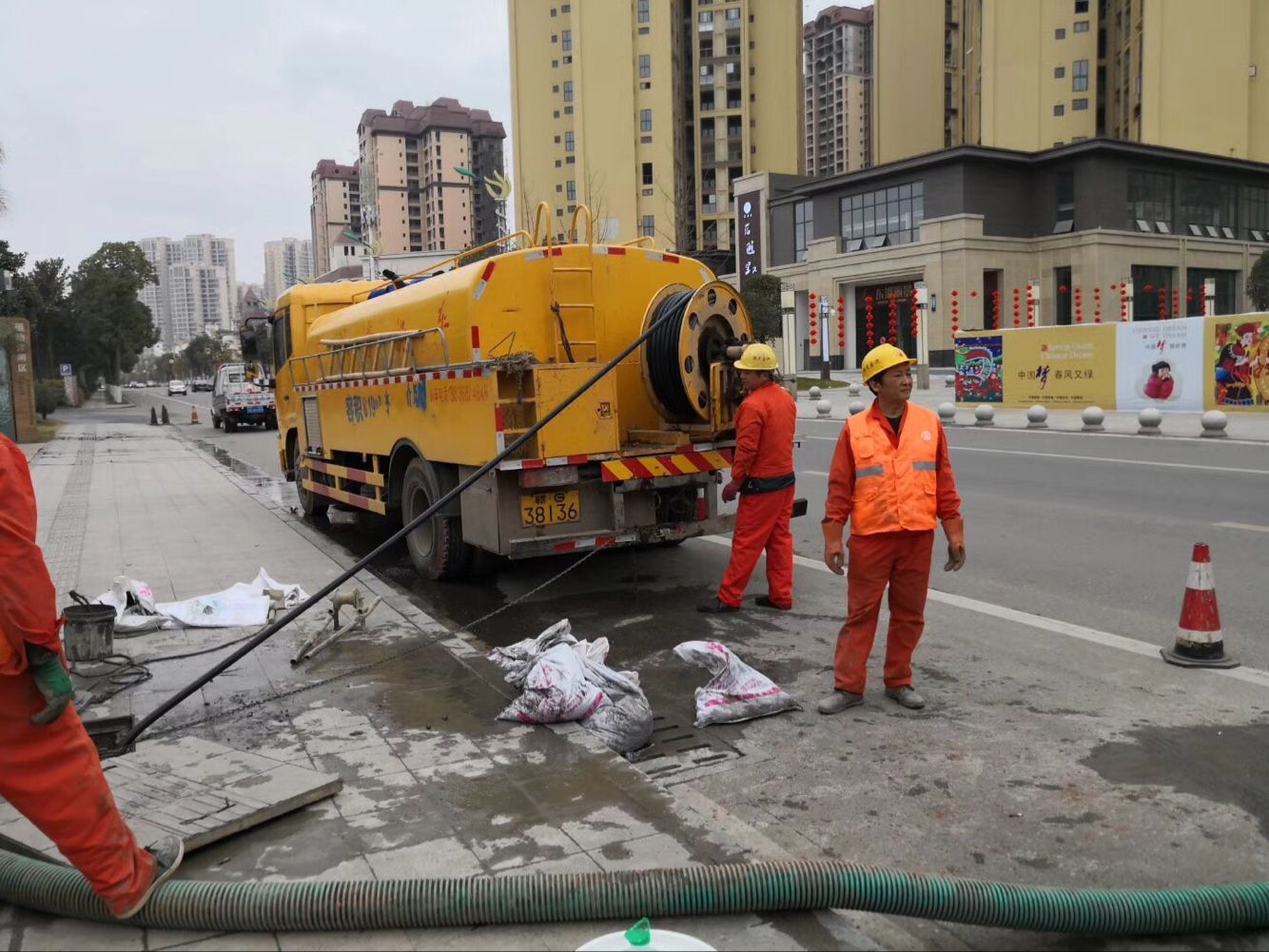 无为排污管道清淤-管道清洗
